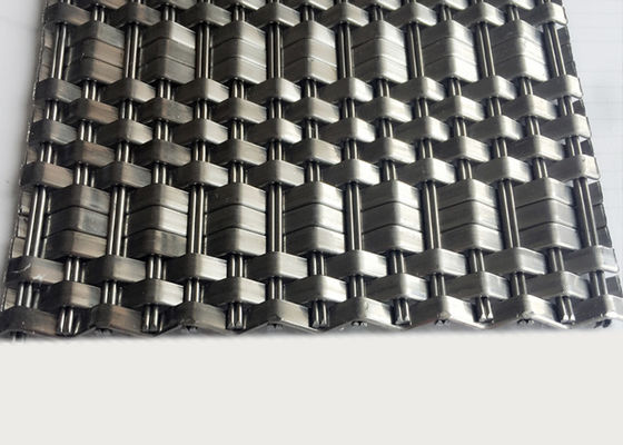 Cavo tessuto architettonico Mesh Panels del metallo di SS316 Deco diametro del filo di ordito di 2mm x di 1,5