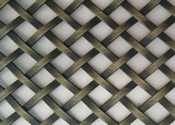 5ft hanno unito lo spazio all'aperto decorativo di Mesh Grilles 43,2% del cavo di acciaio inossidabile