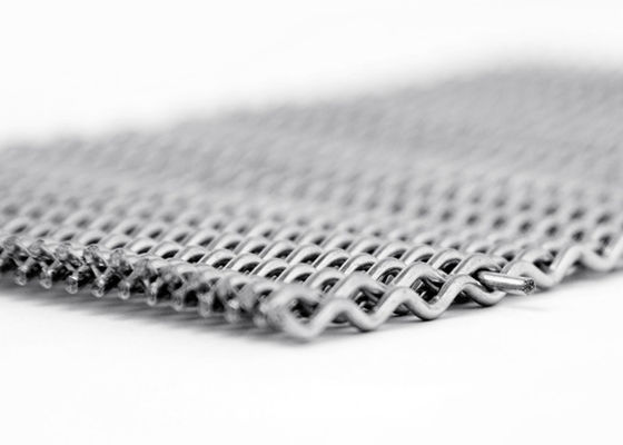 316 diametro L3m di Mesh Screen 2mm del tessuto del metallo di acciaio inossidabile della tela