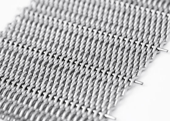 316 diametro L3m di Mesh Screen 2mm del tessuto del metallo di acciaio inossidabile della tela