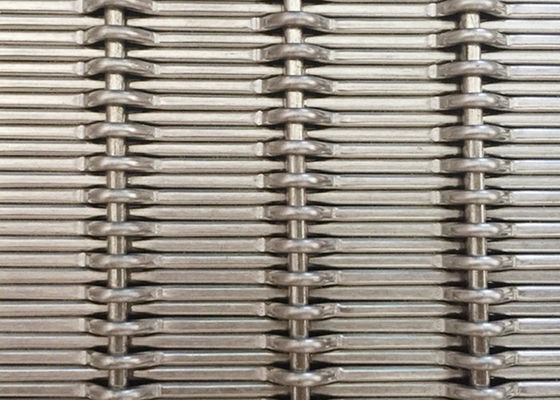 Passo tessuto del filo di ordito del diametro 17.5mm di Mesh Panels 2mm del cavo di acciaio inossidabile di SUS 304