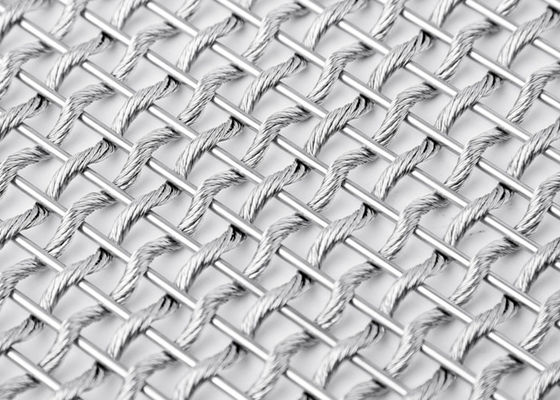 Tela architettonica unita di Mesh Fabric SS310 del metallo flessibile