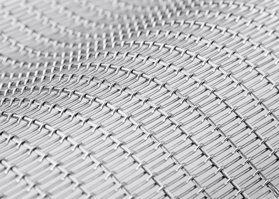 metallo flessibile di costruzione Mesh Antacid Smooth Surface del parasole di 120m