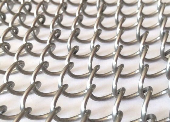 Drappi H8m 6.5kg/M2 della bobina del metallo flessibile SS316