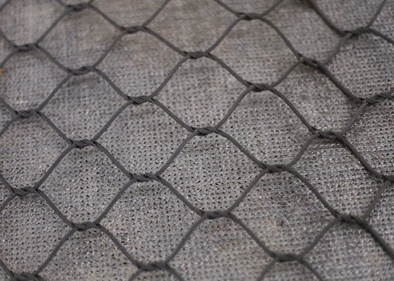 Maglia flessibile tessuta a mano del cavo dell'acciaio inossidabile della maglia 60m AISI 316 di 180mm x di 180