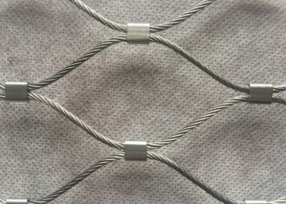 OEM antiusura di 8m Diamond Woven Wire Mesh con il fermaglio del nastro
