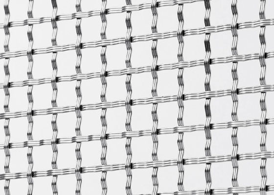 Inferriate acciaio inossidabile tessuto architettonico della rete metallica di 1.5m x di 3m 304