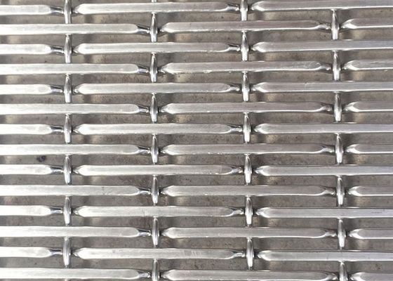 divisori architettonici spessi di acciaio inossidabile Mesh Woven Wire Screen Space di 3mm