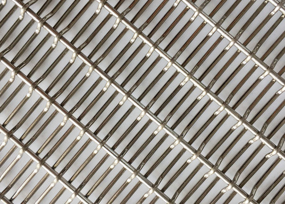 Diametro di rete di filo tessuto architettonico in ottone 0,02 mm-2,03 mm Performance