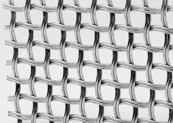Mesh Shape Helical Stainless Steel circolare ha unito il cavo Mesh For Partitions
