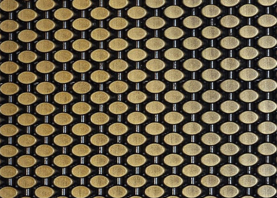 Facciata architettonica rigida di Mesh Decorative Panels For Building del cavo di acciaio inossidabile