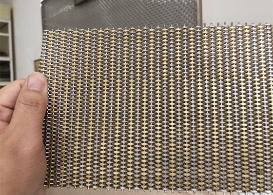 Metallo architettonico tessuto Mesh For Building Cladding di acciaio inossidabile 3.2mm