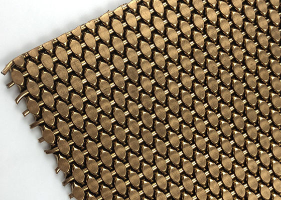 Metallo architettonico tessuto Mesh For Building Cladding di acciaio inossidabile 3.2mm
