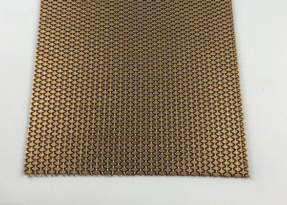 Metallo architettonico tessuto Mesh For Building Cladding di acciaio inossidabile 3.2mm