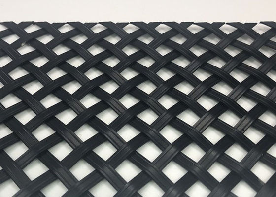 soffitti decorativi di Mesh Stainless Steel Flat Wire del metallo architettonico di larghezza di 1.5m