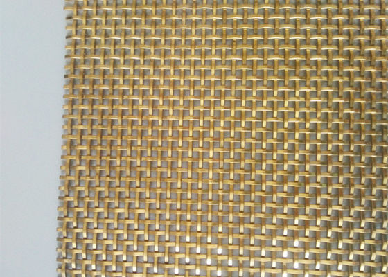 Il metallo tessuto riveste l'acciaio inossidabile di pannelli Mesh For Cabinet Doors unito di 3.2mm