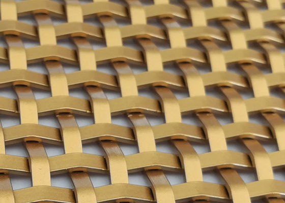 Cavo tessuto decorativo Mesh Panels For Cabinet dell'acciaio inossidabile 2.5mm