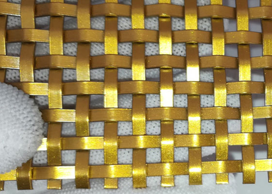 Cavo tessuto decorativo Mesh Panels For Cabinet dell'acciaio inossidabile 2.5mm