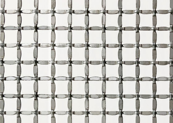 Resistenza unita di Mesh Square Woven Metal Abrasion del cavo di acciaio inossidabile 301