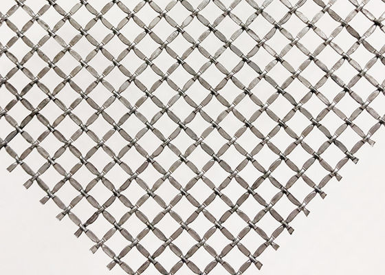 Resistenza unita di Mesh Square Woven Metal Abrasion del cavo di acciaio inossidabile 301