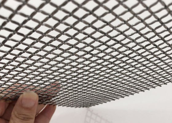 Resistenza unita di Mesh Square Woven Metal Abrasion del cavo di acciaio inossidabile 301