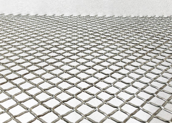 Cavo Mesh Alkali Resistance For Ceiling della piegatura della serratura della decorazione Ss302 del metallo e portone