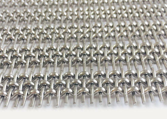 Cavo unito d'acciaio tessuto interno Mesh Decoration Building Facade del metallo degli ss 316