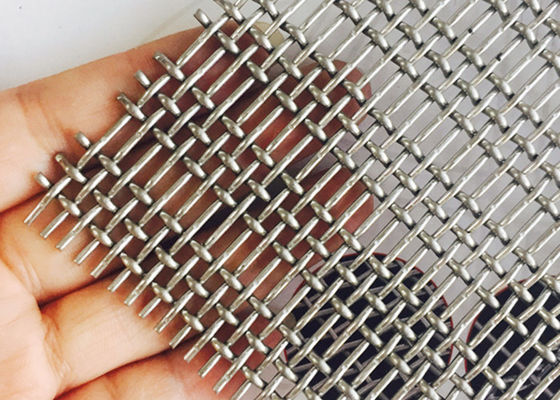 Cavo unito d'acciaio tessuto interno Mesh Decoration Building Facade del metallo degli ss 316