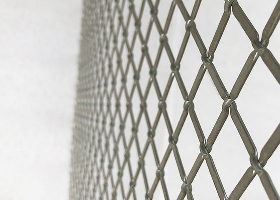 Porte unite di Mesh Metal Screen For Cabinet del cavo tessute colore naturale degli ss