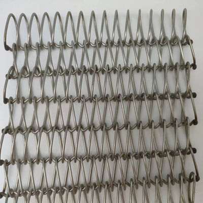 Colore primario PVC rivestito di rete a filo a spirale resistente e durevole