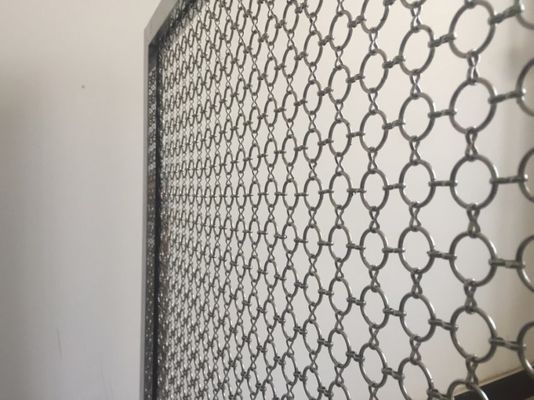 In acciaio inossidabile Link And Ring Ring Mesh Curtain Protezione per industriali