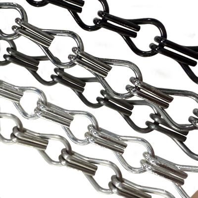 Dimensioni e design personalizzati Acciaio inossidabile Aluminio Metallo Decorativo Maglia Di Fuoco Per Decorazione