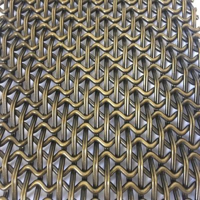 4.5mm Spessore della maglia Griglie decorative in acciaio inossidabile per porte di armadi metallici