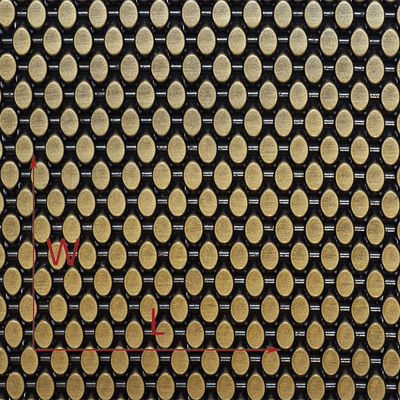 Dispositivi di rete in metallo inossidabile tagliati a laser per segnaletica esteriore, segnaletica e facciate moderne