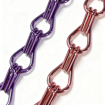 Colore naturale decorativo di Chainmail Ring Mesh Curtain Screen Building Facades