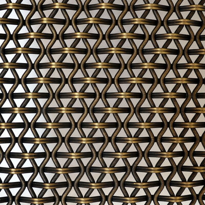 Acciaio inossidabile rete metallica architettonica spessore personalizzato con tipo di rete saldata fornendo e soluzioni di costruzione elegante