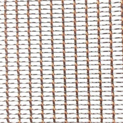 Mobilia decorativa e macchie di colore naturale di acciaio inossidabile per la rete metallica tessuta architettonica
